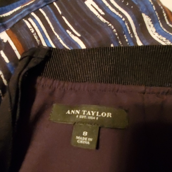 DONATING! Ann Taylor Lined Skirt Size 8 - Picture 5 of 5